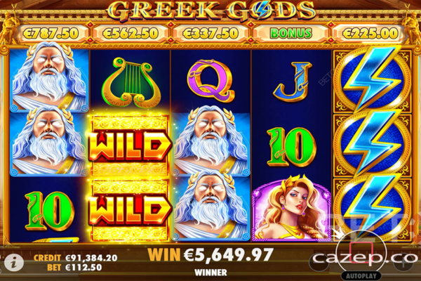 GREEK GODS Jackpot