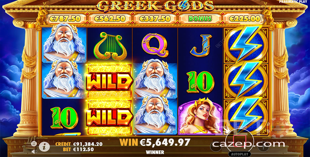 GREEK GODS Jackpot